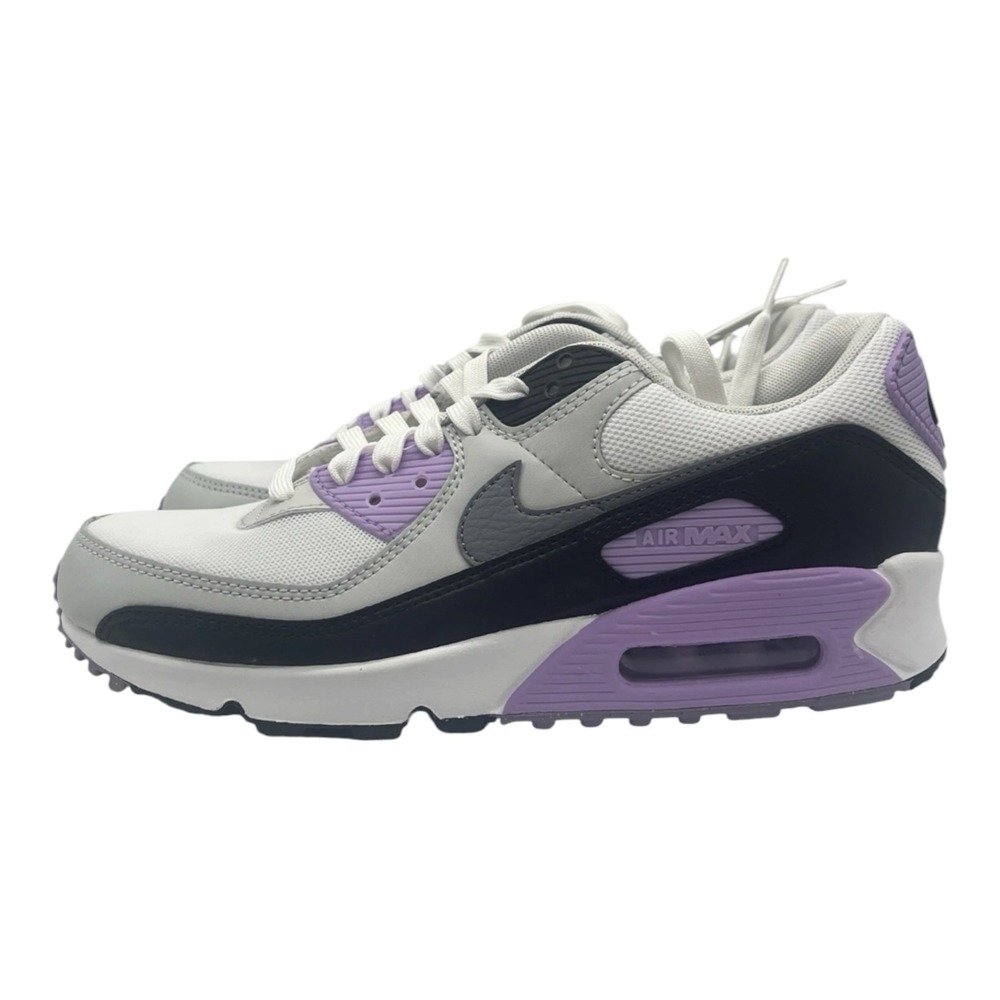 Nike Air Max 90 Women's / DH8010-103 / White-Cool Grey-Lilac Size 10